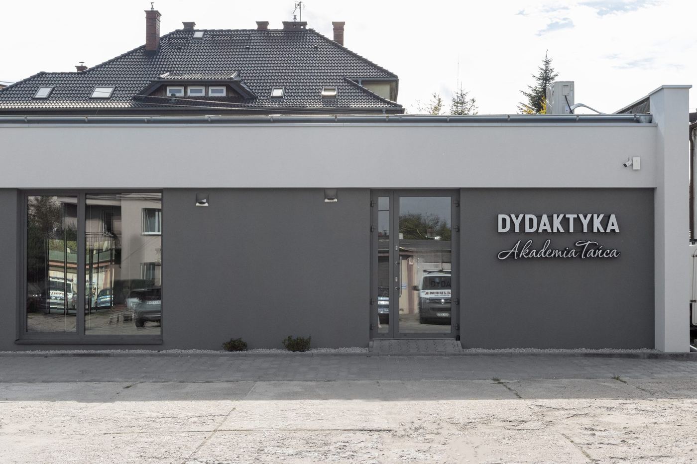 Studio DYDAKTYKA — budynek od zewnątrz, ul. Mickiewicza 2 Tarnowskie Góry