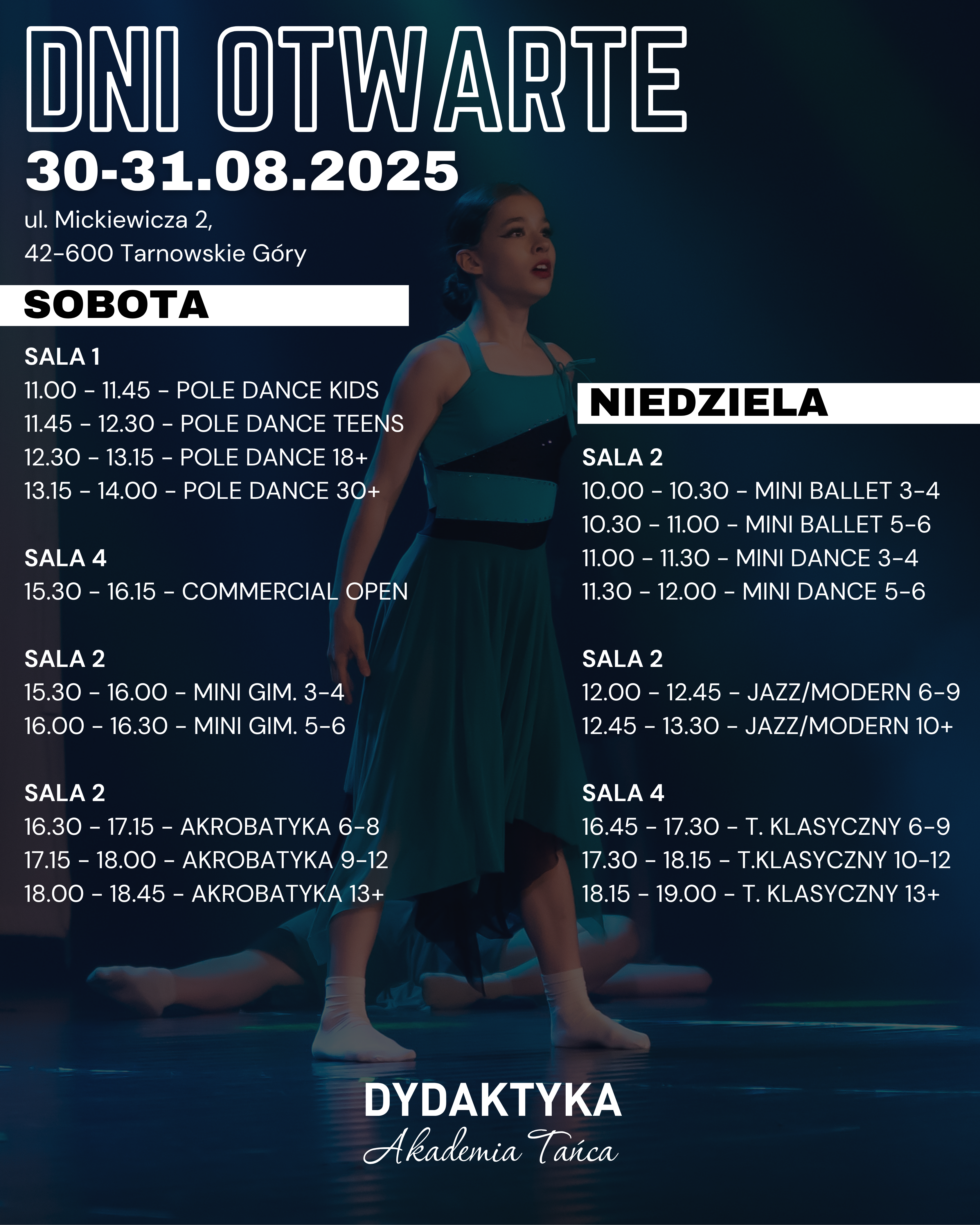 DNI OTWARTE 30-31.08.2025r.